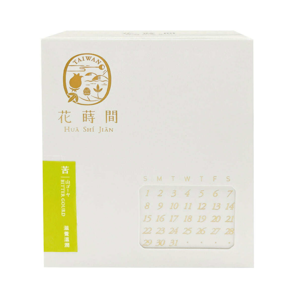 台灣直郵【 花蒔間 】HUA SHI JIAN 山苦瓜茶 3g*7入